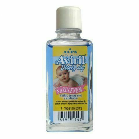 Aviril dětský olej s azulenem 50ml porovnat ceny