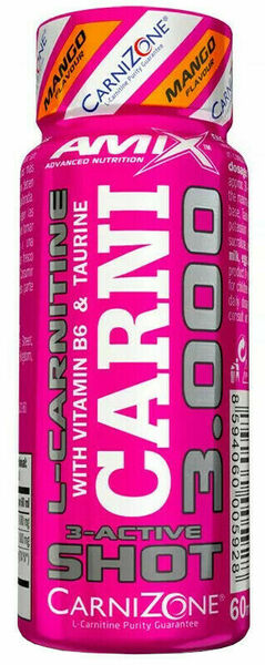 Amix Carni Shot 3000mg, Mango 60ml porovnat ceny
