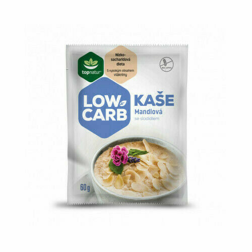 LOW CARB kaše mandlová 25x60g TOPNATUR porovnat ceny