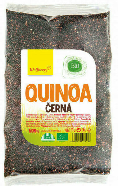 Wolfberry Quinoa černá BIO 500g porovnat ceny