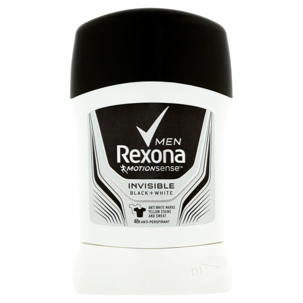REXONA Men Invisible Black&White tuhý deodorant 50 ml porovnat ceny