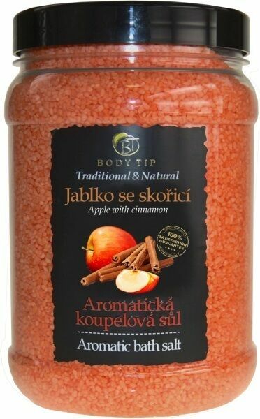 Body Tip Aromatická koupelová sůl Jablko se skořicí - 1500g porovnat ceny