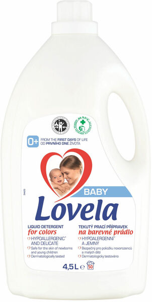 Lovela Baby tekutý prací přípravek na barevné prádlo 4,5l porovnat ceny