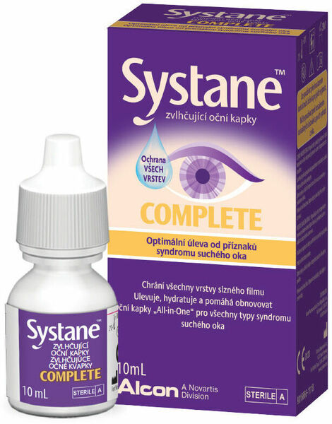 Systane Complete Zvlhčující oční kapky 10ml porovnat ceny