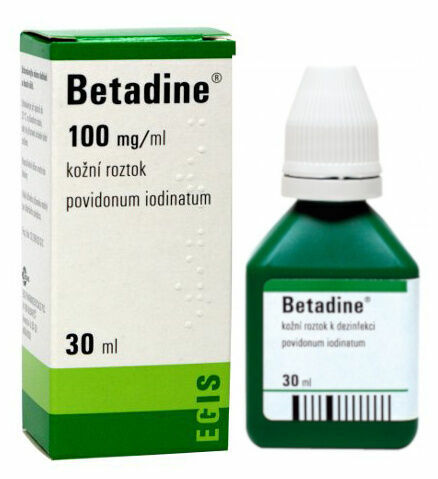 Betadine tekutina 1x30ml (H) zelený porovnat ceny