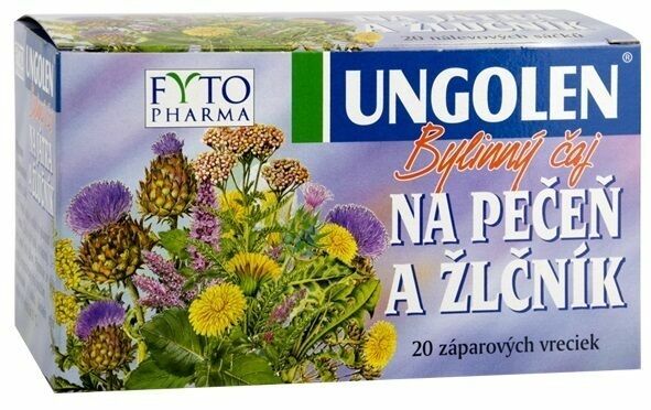 Fytopharma Ungolen bylinný čaj na játra a žlučník n.s. 20x1,5g porovnat ceny