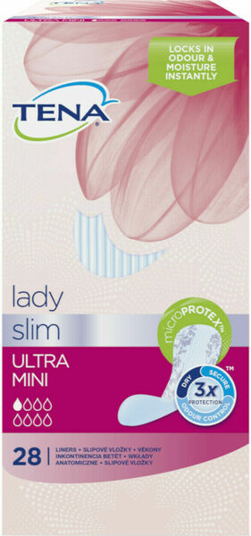Inkontinenční vložky TENA Lady Slim Ultra Mini 28ks porovnat ceny