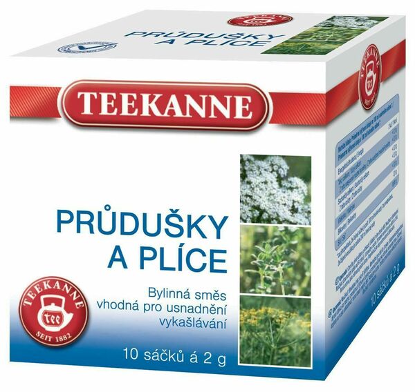 TEEKANNE Průdušky a plíce bylinný čaj 10x2g porovnat ceny
