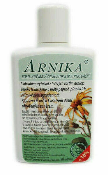 Vřídlo  Arnika masážní roztok na dásně 50ml porovnat ceny