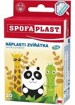 3M Spofaplast 114 Dětské náplasti Zvířátka 20ks porovnat ceny