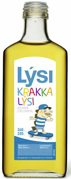 Lysi Tresčí olej pro děti COOL treska 240ml porovnat ceny