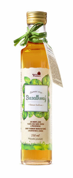 Naturprodukt Sirup bazalkový 250 ml porovnat ceny