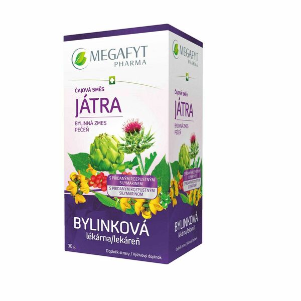 Megafyt Čajová směs Játra porcovaný čaj 20x1,5 g porovnat ceny