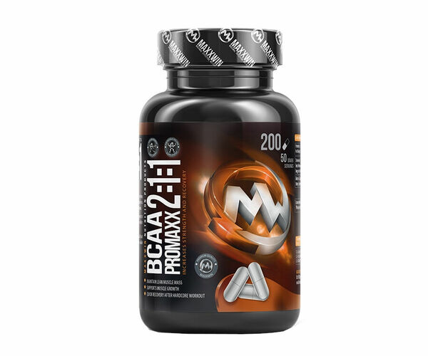 MAXXWIN BCAA Promaxx 2:1:1 200 kapslí porovnat ceny