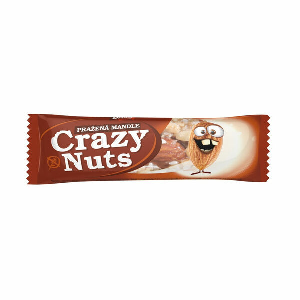 DRUID Crazy Nuts Pražené mandle v mléčné čokoládě 30 g porovnat ceny
