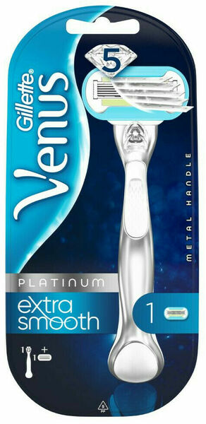 Gillette Venus Platinum Extra Smooth Dámský holicí strojek + 1 hlavice porovnat ceny