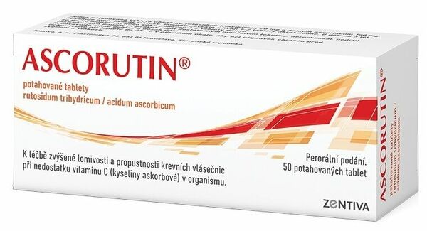 Ascorutin 50 potažených tablet porovnat ceny
