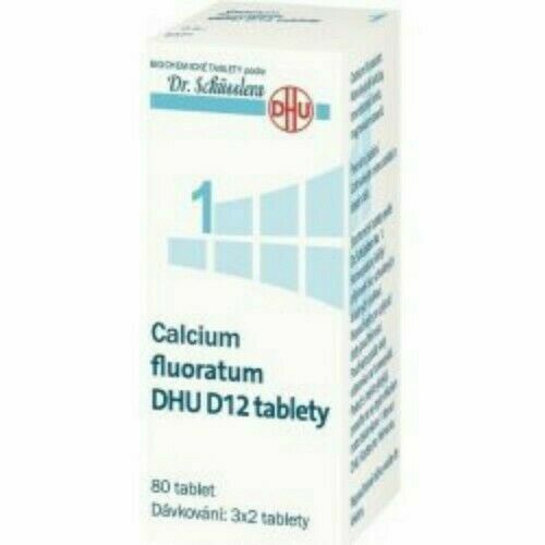 No.1 Calcium fluoratum DHU D12 80 tablet porovnat ceny