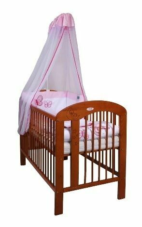 Belisima Baby  6-dílné ložní povlečení Belisima Motýlek 90/120 růžové porovnat ceny