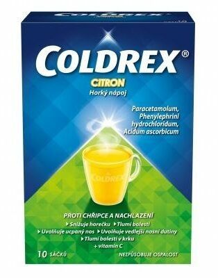 Coldrex Horký nápoj Citron 10ks porovnat ceny