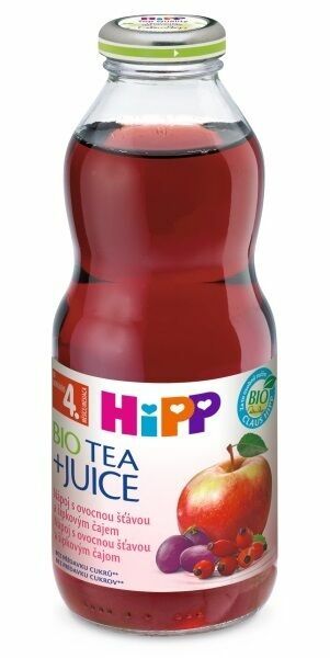 HIPP ŠŤÁVA BIO Šípkový čaj se šťávou z červených plodů 500ml porovnat ceny