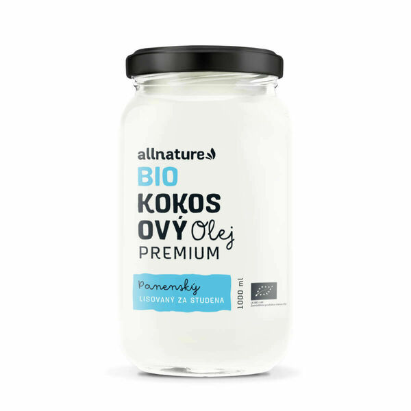 Allnature Bio Kokosový olej 1000ml porovnat ceny