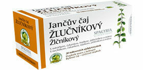 Spagyria Jančův čaj žlučníkový 20x1.7g porovnat ceny