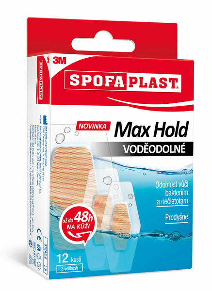 3M Spofaplast 191 Max Hold voděodolné náplasti 12 ks porovnat ceny