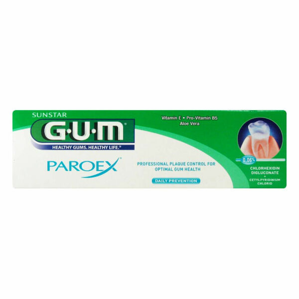 GUM zubní pasta PAROEX (CHX 0.06%) 75 ml porovnat ceny