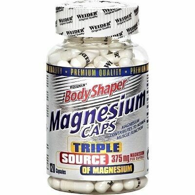 Weider, Magnesium Caps, 120 kapslí porovnat ceny
