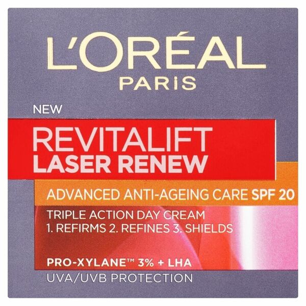 Garnier  L'Oréal Paris Revitalift Laser Renew denní krém proti stárnutí pleti s OF 20 50ml porovnat ceny
