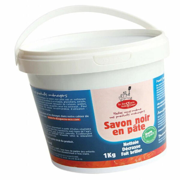 LA DROQUERIE ECOLOGIQUE BY ECODIS Univerzální černé mýdlo BIO - pasta 1 kg porovnat ceny