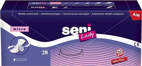 Seni Lady Micro 20 ks inkont. vložky porovnat ceny