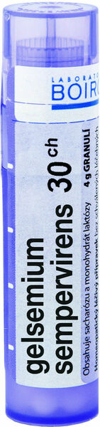 Boiron  Gelsemium Sempervirens CH30 granule 4g porovnat ceny