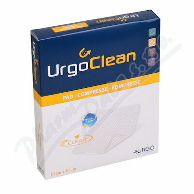 URGOCLEAN PAD, KRYTÍ ABSORPČNÍ S LIPIDOKOLOIDNÍ ČÁSTÍ 10CMX10CM,MIKROADHERENTNÍ,VLÁKNA S VYSOCE ABSO porovnat ceny