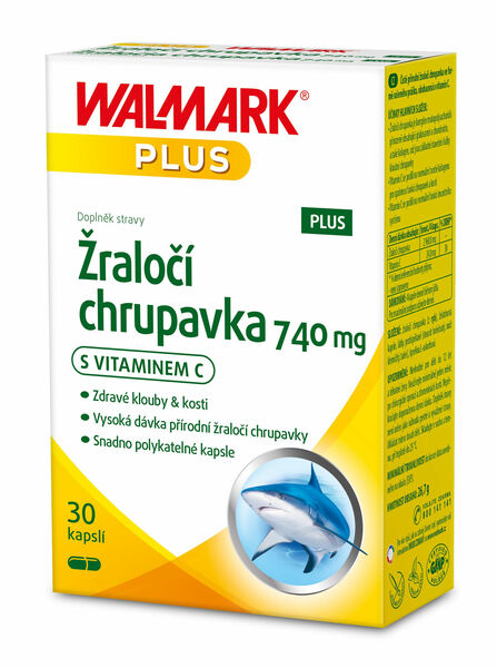 Walmark Žraločí chrupavka PLUS 740 mg 30 kapslí porovnat ceny