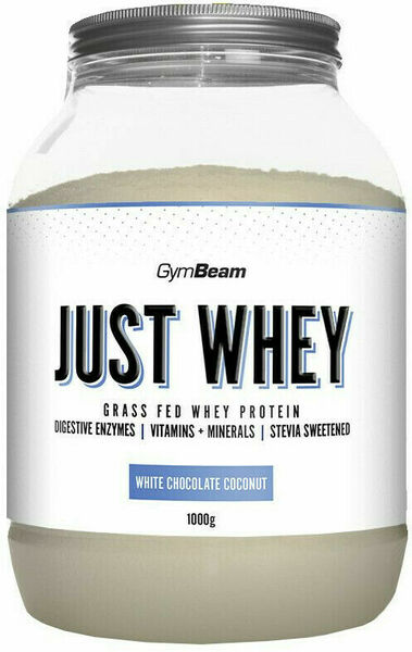 GymBeam Just Whey 1000 g white chocolate coconut porovnat ceny