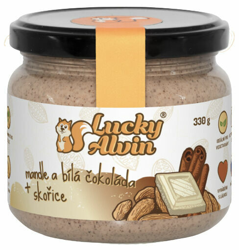 Lucky Alvin Mandlový krém s bílou čokoládou a skořicí 330g porovnat ceny