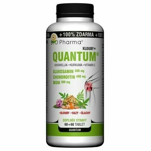 QUANTUM Klouby+ 6 složek tbl.60+60 BIO-Pharma porovnat ceny