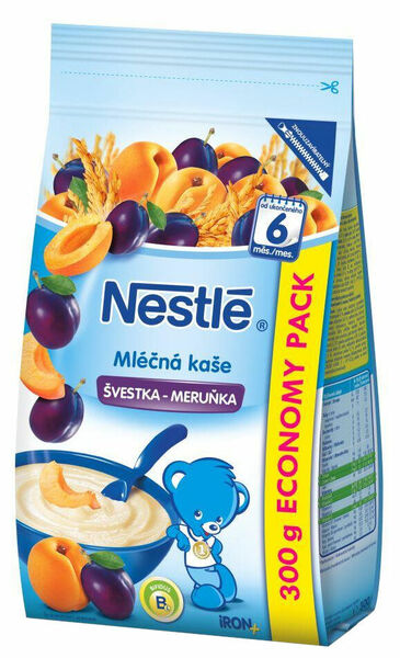 NESTLÉ Mléčná kaše Švestka Meruňka 300g porovnat ceny