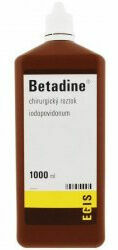 Betadine chirurgická tekutina 1000ml (H) porovnat ceny