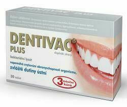 Dentivac Plus 30 rozpustných tablet porovnat ceny