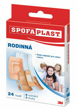 3M Spofaplast 601 Rodinná Mix 24ks porovnat ceny