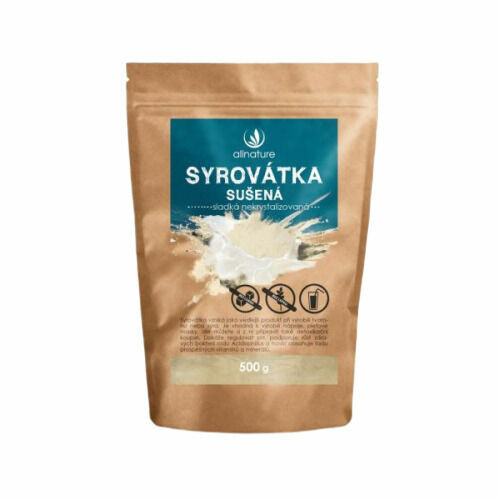 Allnature Syrovátka sušená 500g porovnat ceny