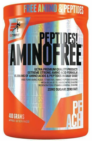 Extrifit Aminofree Peptides 400g broskev porovnat ceny