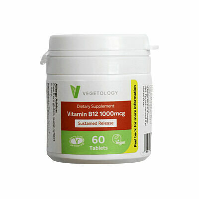 Vegetology Vitamín B12, kyanokobalamin 60 tablet porovnat ceny