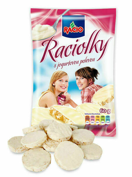 Raciolky jogurtové 60g porovnat ceny