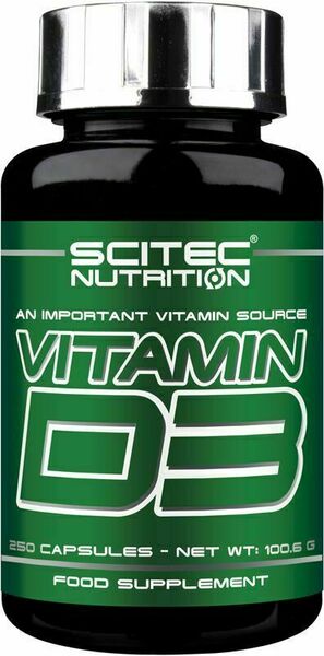 SciTec Nutrition VITAMIN D3 250 kapslí porovnat ceny
