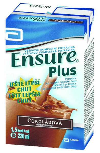 Ensure Plus perorální roztok 220ml Čokoládová příchuť porovnat ceny