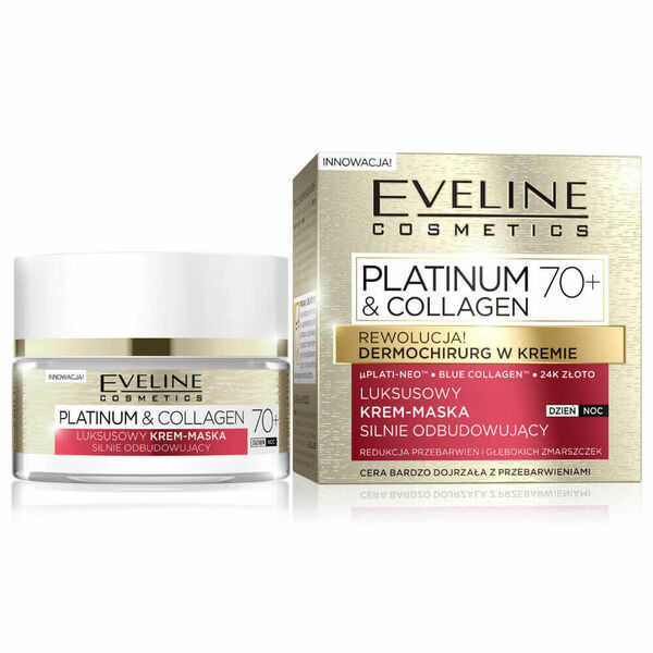 EVELINE COSMETICS Platinum&Collagen day&night face cream 70+ 50 ml porovnat ceny